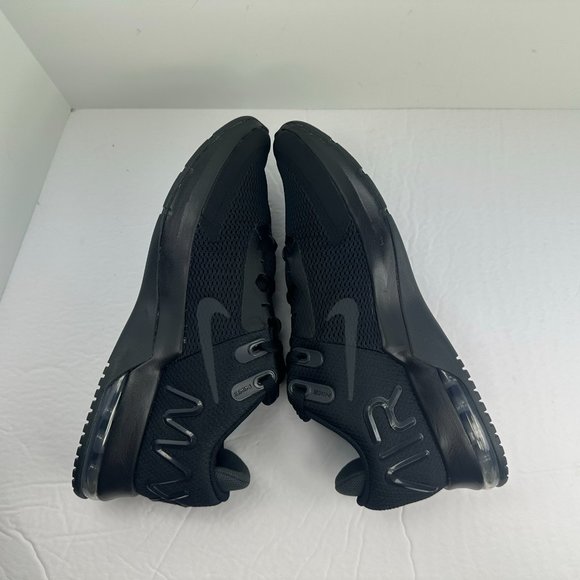 Nike Air Max Alpha Trainer 4 Shoes Triple Black CW3396-002 Men's Multi Size NEW - Picture 2 of 12